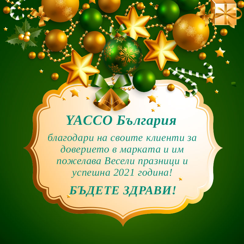 Весели празници и успешна 2021 година!