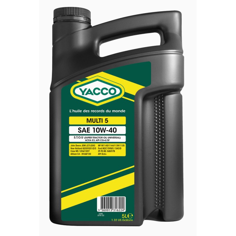 YACCO AGRIPRO MULTI 5 SAE 10W-40 5л.