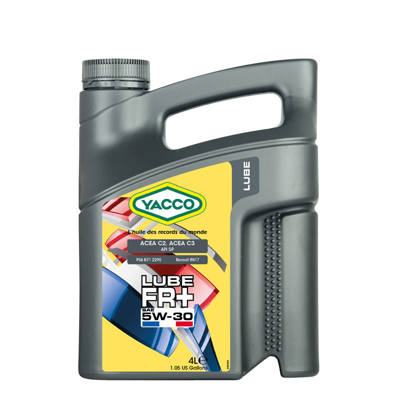 Флагманът LUBE FR+ SAE 5W-30 вече и в 4л опаковка...