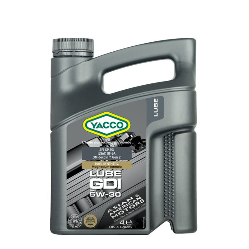 YACCO LUBE GDI SAE 5W-30 4л.
