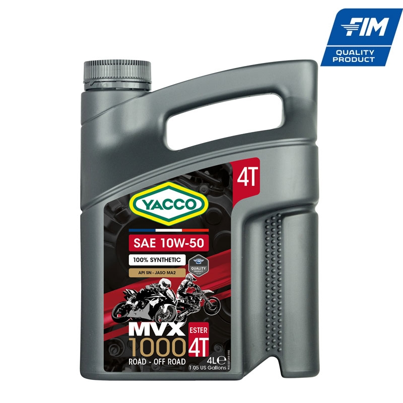 YACCO MVX 1000 4T SAE 10W-50 4л.